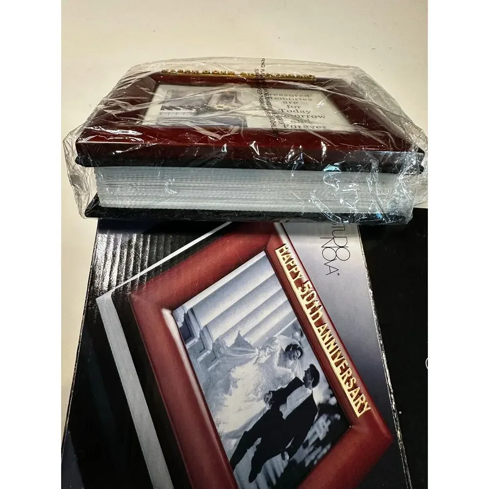 Studio Nova Happy 50th Anniversary Photo Album Photo Frame Anniversary Gift